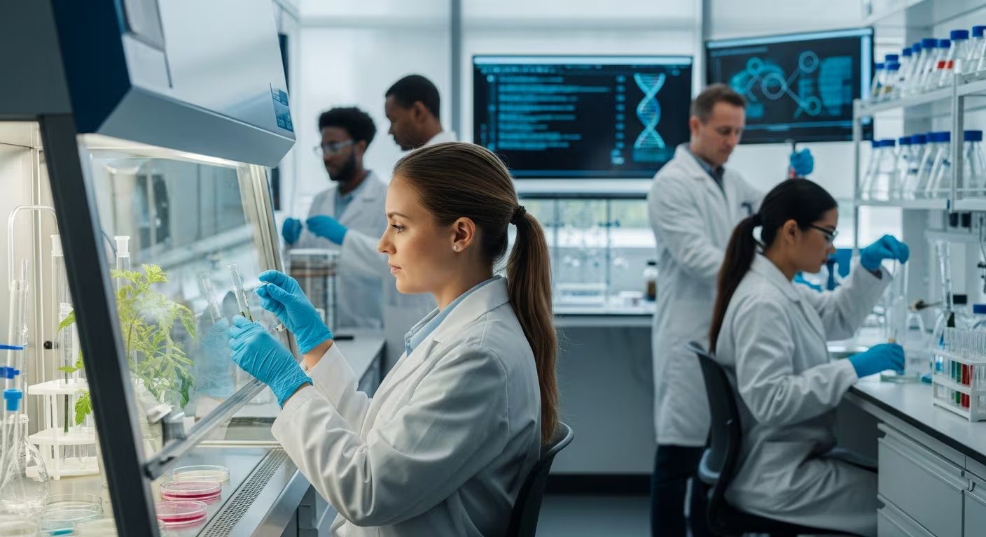 La IA facilita la detección de factores genéticos detrás de enfermedades cardíacas, autoinmunes, mentales y cáncer. (Imagen Ilustrativa Infobae)