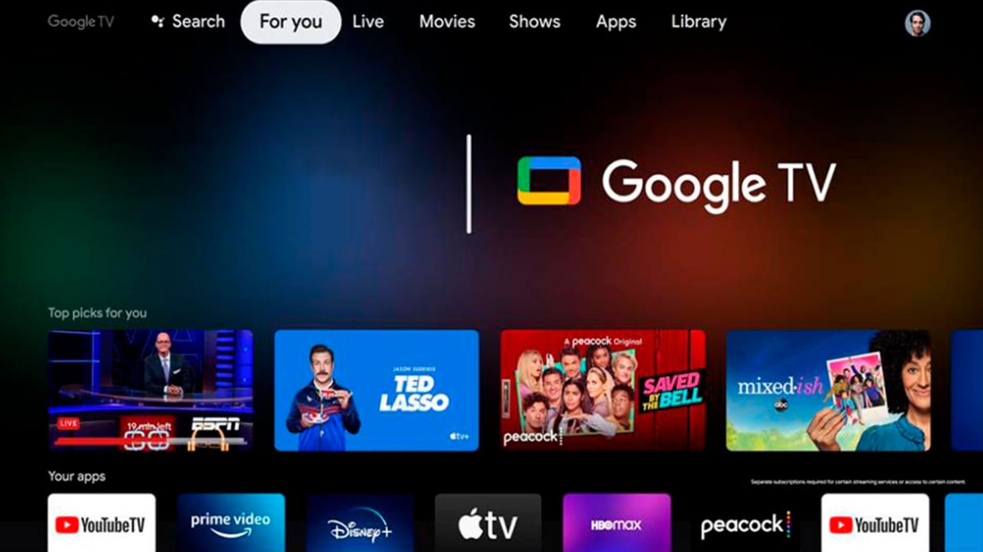 Google TV ya piensa en una función que detecta cuando el usuario ya no está viendo el televisor. (Foto: Google)