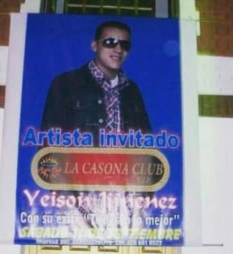 Así fue el show debut de Yeison Jiménez en un burdel de Bogotá - crédito redes sociales