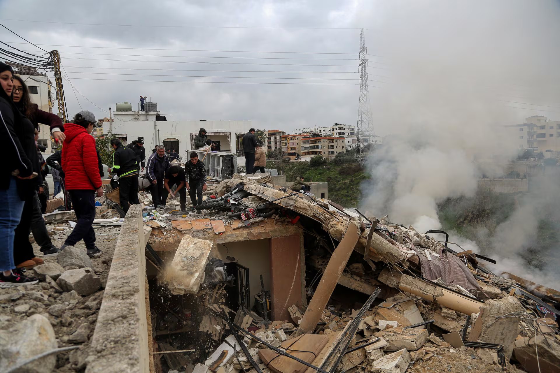 Israel también atacó a Hezbollah en el sur del Líbano (Europa Press)