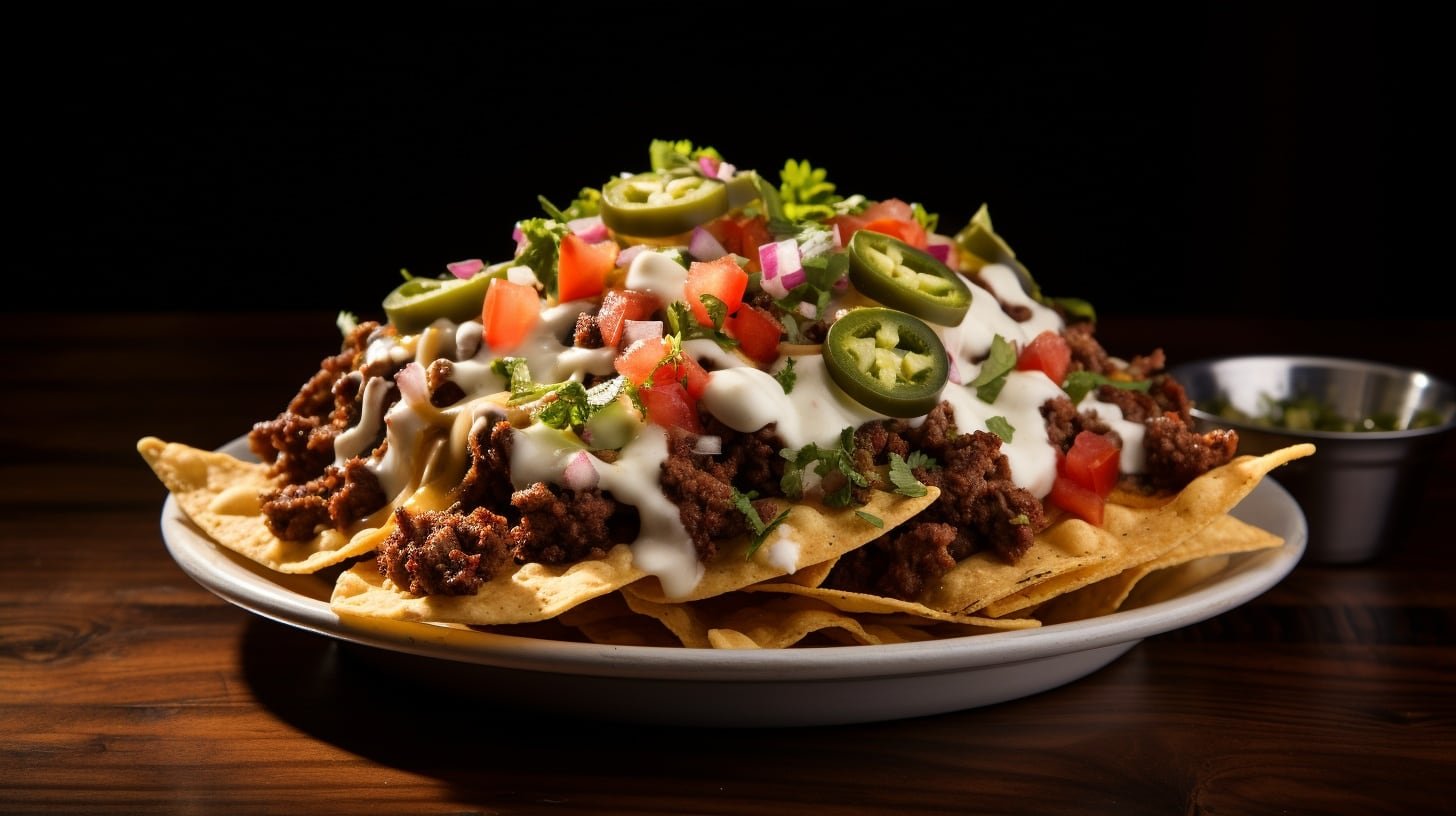 Nachos tradicionales con todos los ingredientes típicos mexicanos - (Imagen Ilustrativa Infobae)