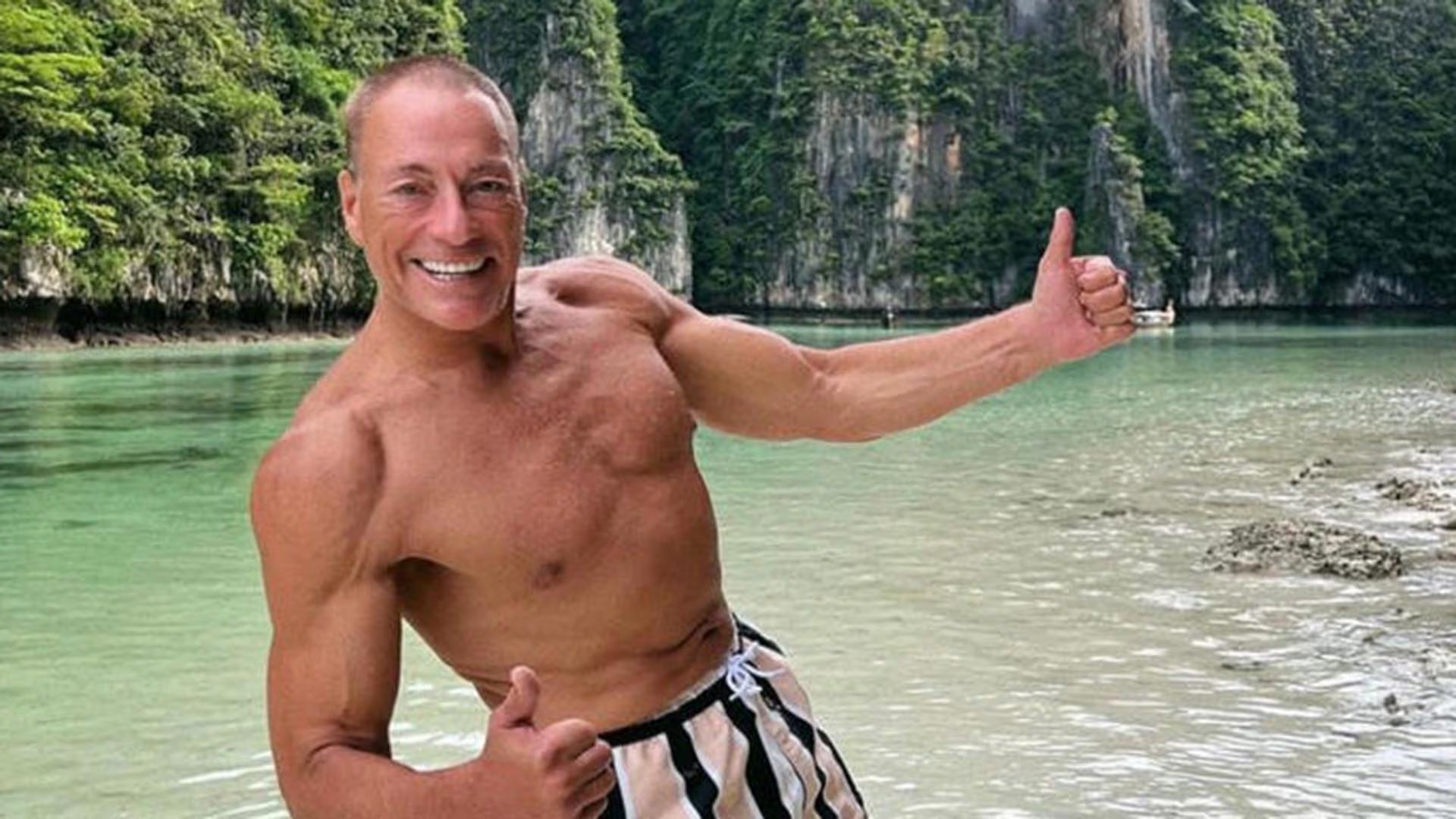 Jean-Claude Van Damme en la actualidad a sus 65 años