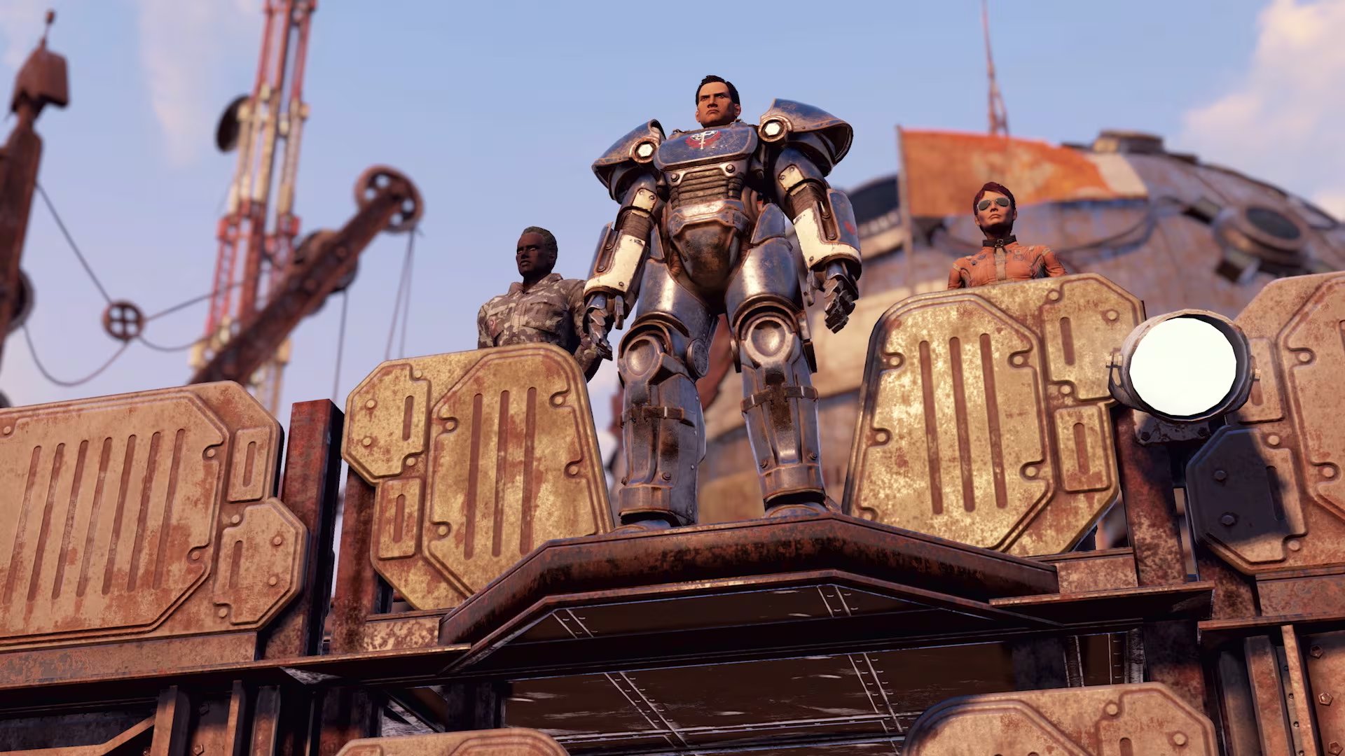 Este es un videojuego de rol en el que los usuarios deben sobrevivir a un entorno posapocalíptico. (Fallout 76, de Bethesda)