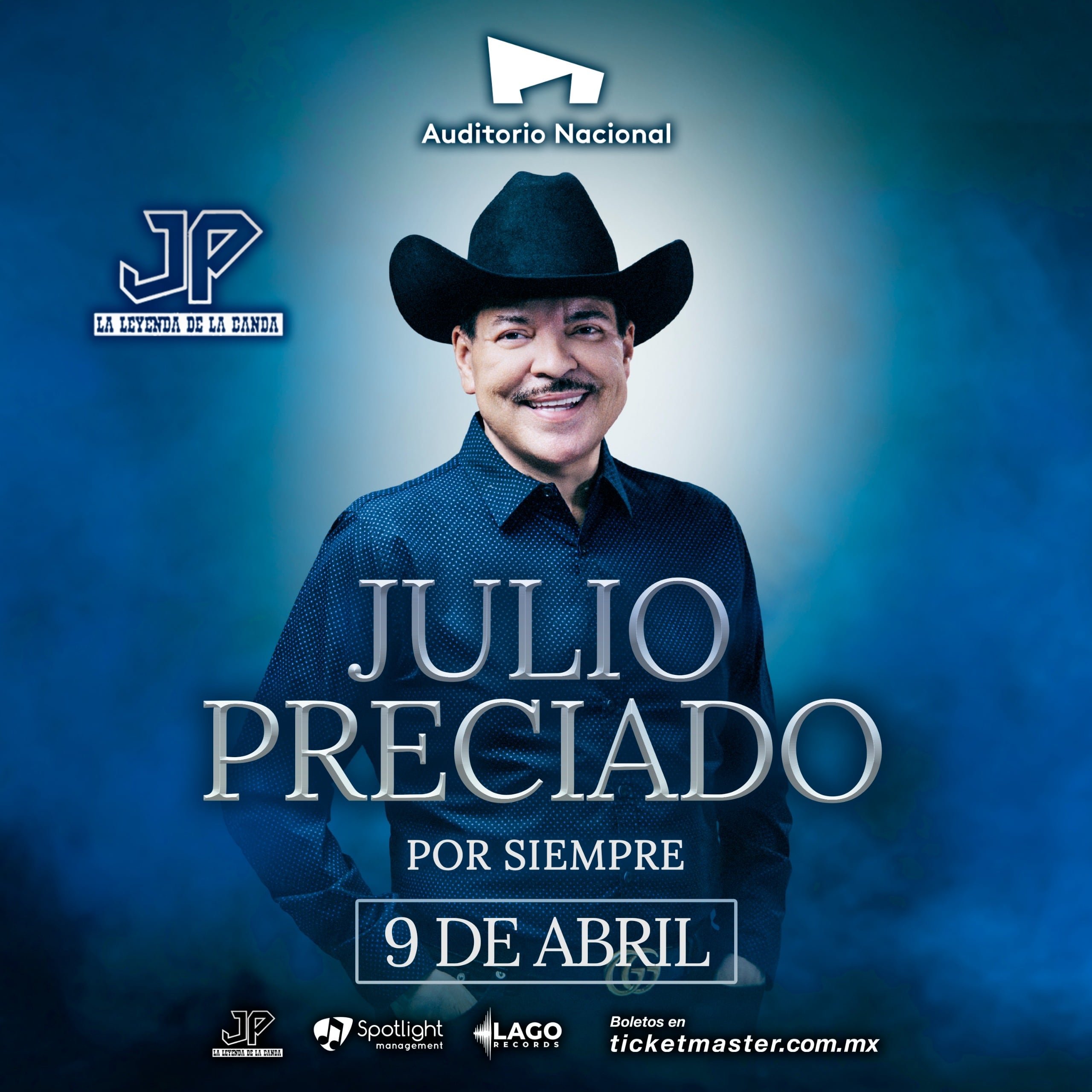 Las entradas para el concierto de despedida de Julio Preciado se encuentran disponibles en taquillas del Auditorio Nacional y Ticketmaster (Ocesa)
