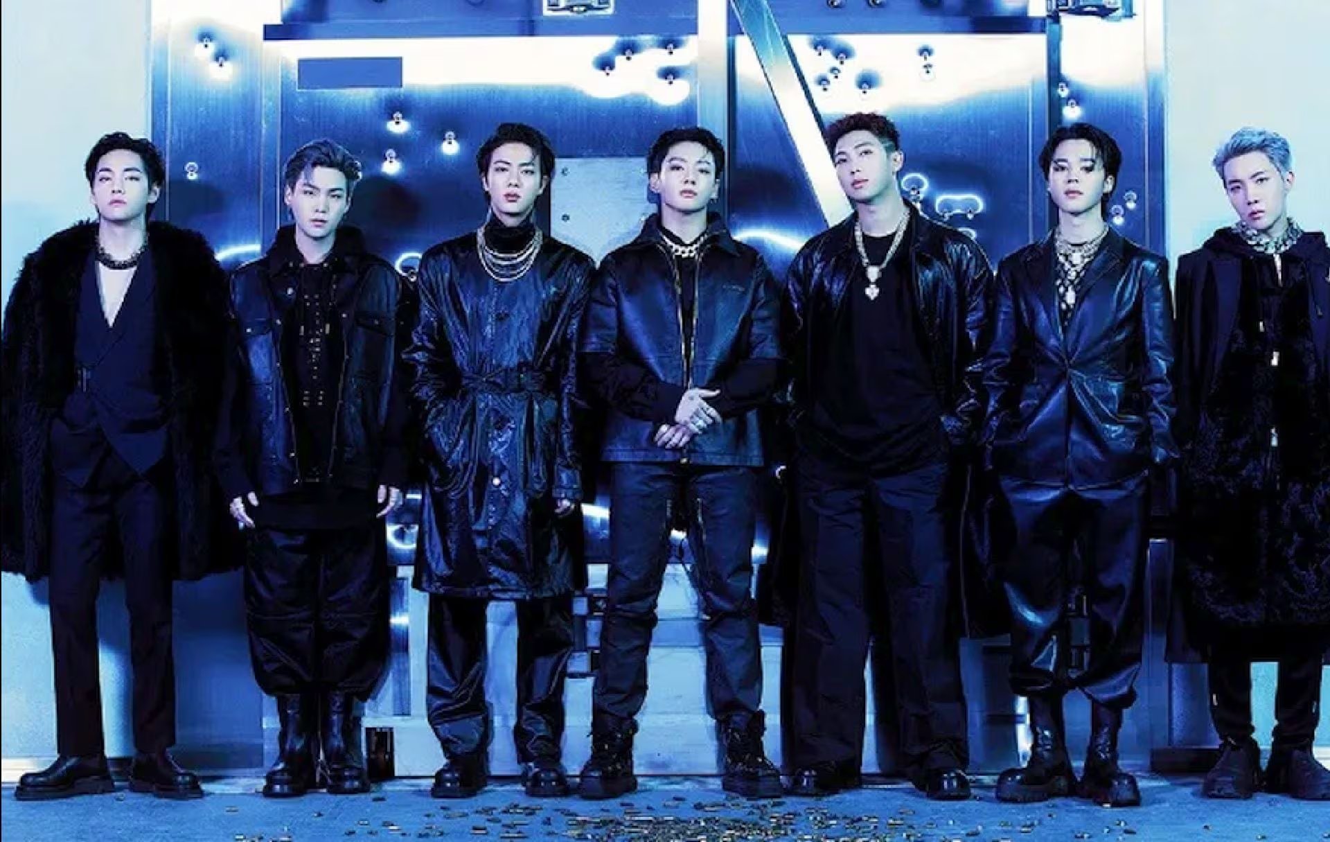 Los miembros de BTS en el póster para Proof. (@bts.bighitofficial)