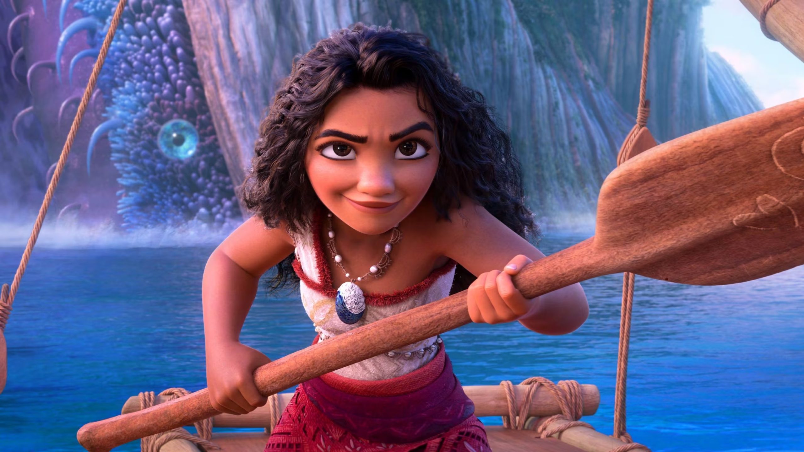 “Moana 2” quedó en segundo lugar de visualizaciones. (Disney)