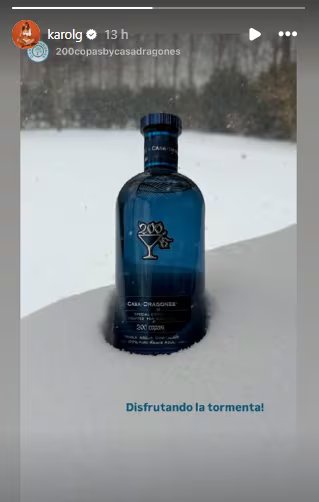 El mensaje de Karol G que despertó especulaciones entre sus seguidores en redes sociales - crédito @karolg/IG