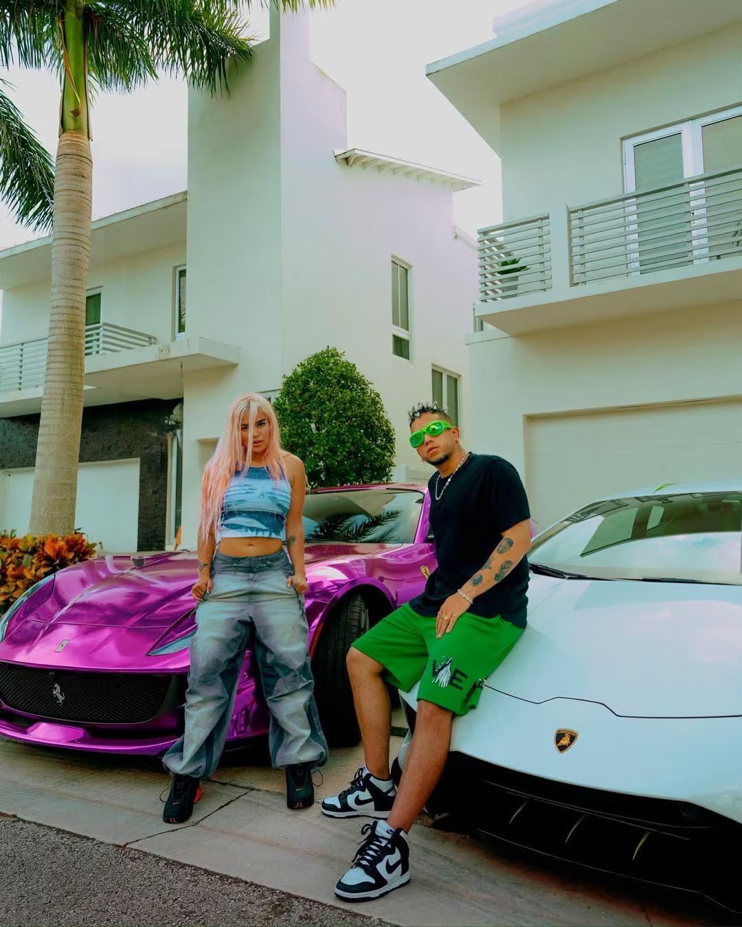 Karol y Ovy despiertan rumores de romance en redes sociales - crédito @ovyonthedrums/ Instagram