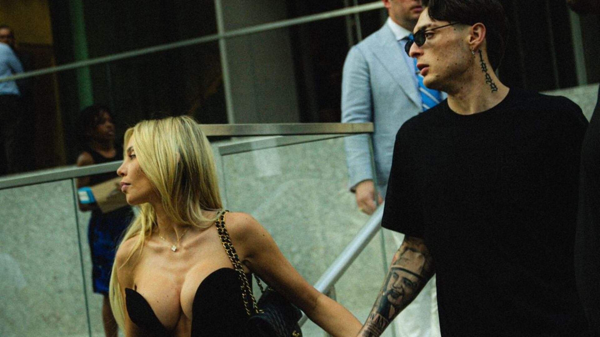 Tuvo un breve romance con la modelo estadounidense Hanna Howell (Instagram/@pesopluma)