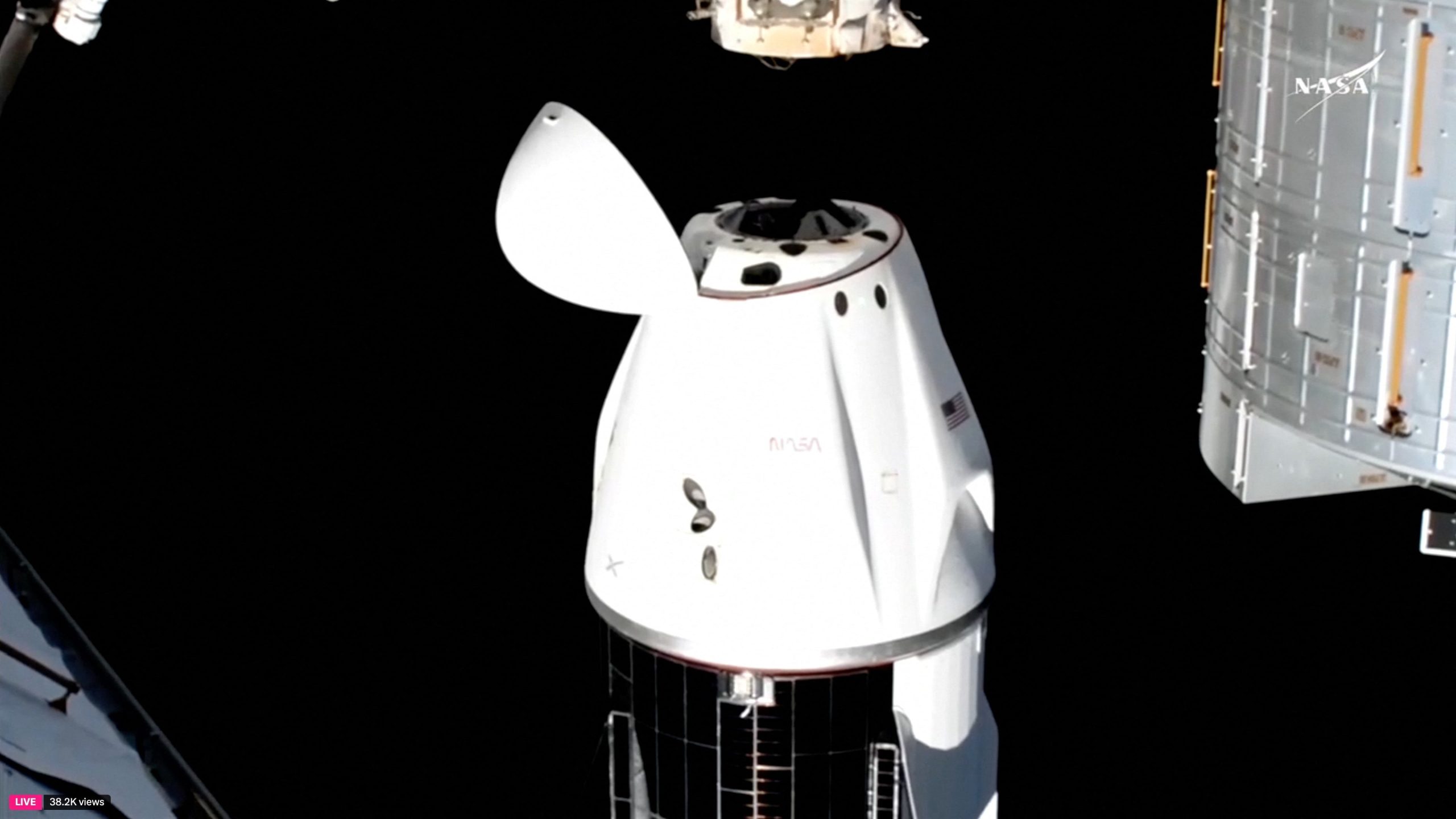 La cápsula Crew Dragon de SpaceX permitirá un retorno rápido y seguro mostrando la madurez del transporte comercial tripulado en situaciones no planificadas (NASA)