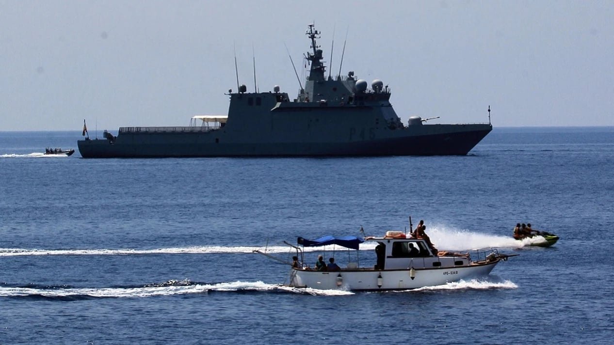 Un buque de la Armada Española (EFE)