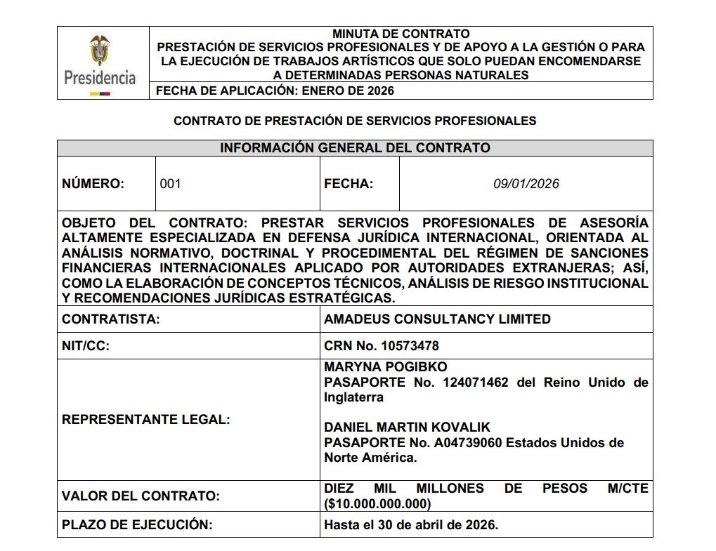 El contrato establece el pago en cuatro cuotas iguales, desembolsando 500.000 libras esterlinas mensuales entre enero y abril de 2026 - crédito suministrado a Infobae