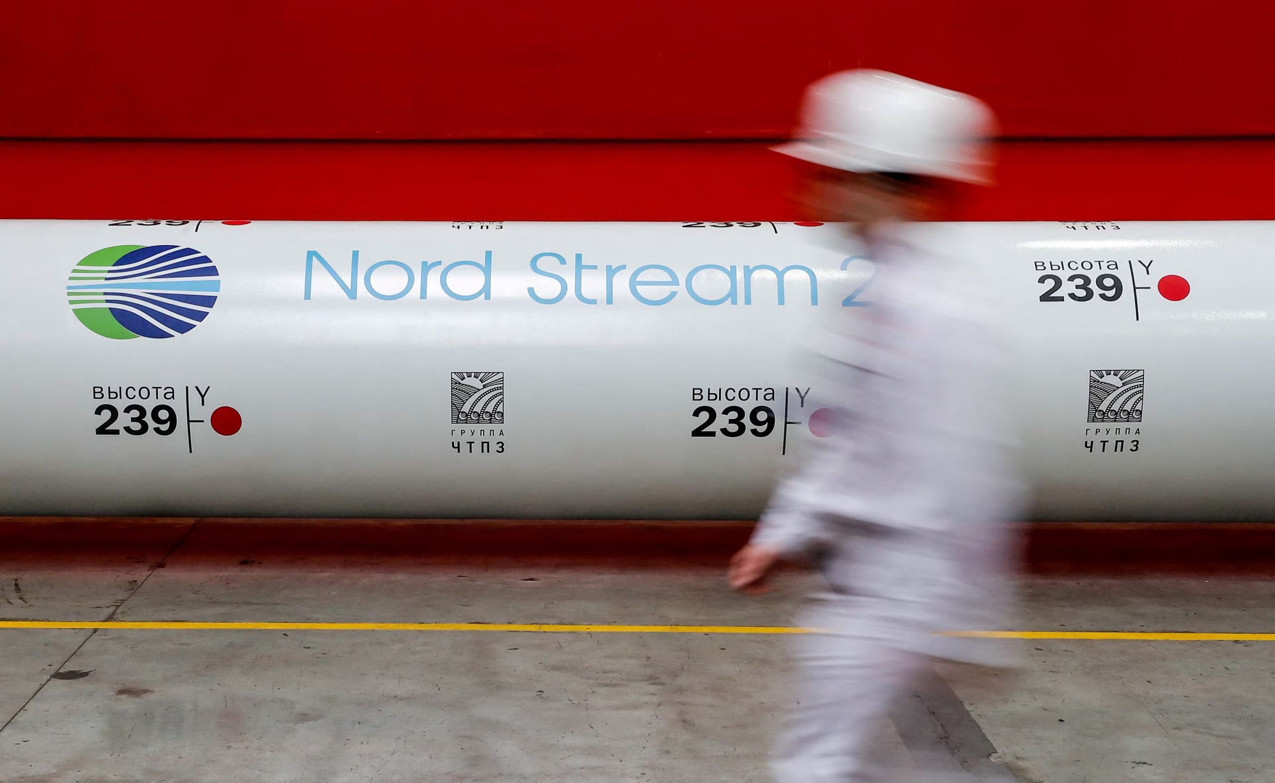 El proyecto Nord Stream 2, clave para aumentar exportaciones rusas hacia Alemania, fue suspendido por Berlín tras el reconocimiento de territorios separatistas (REUTERS/ARCHIVO)