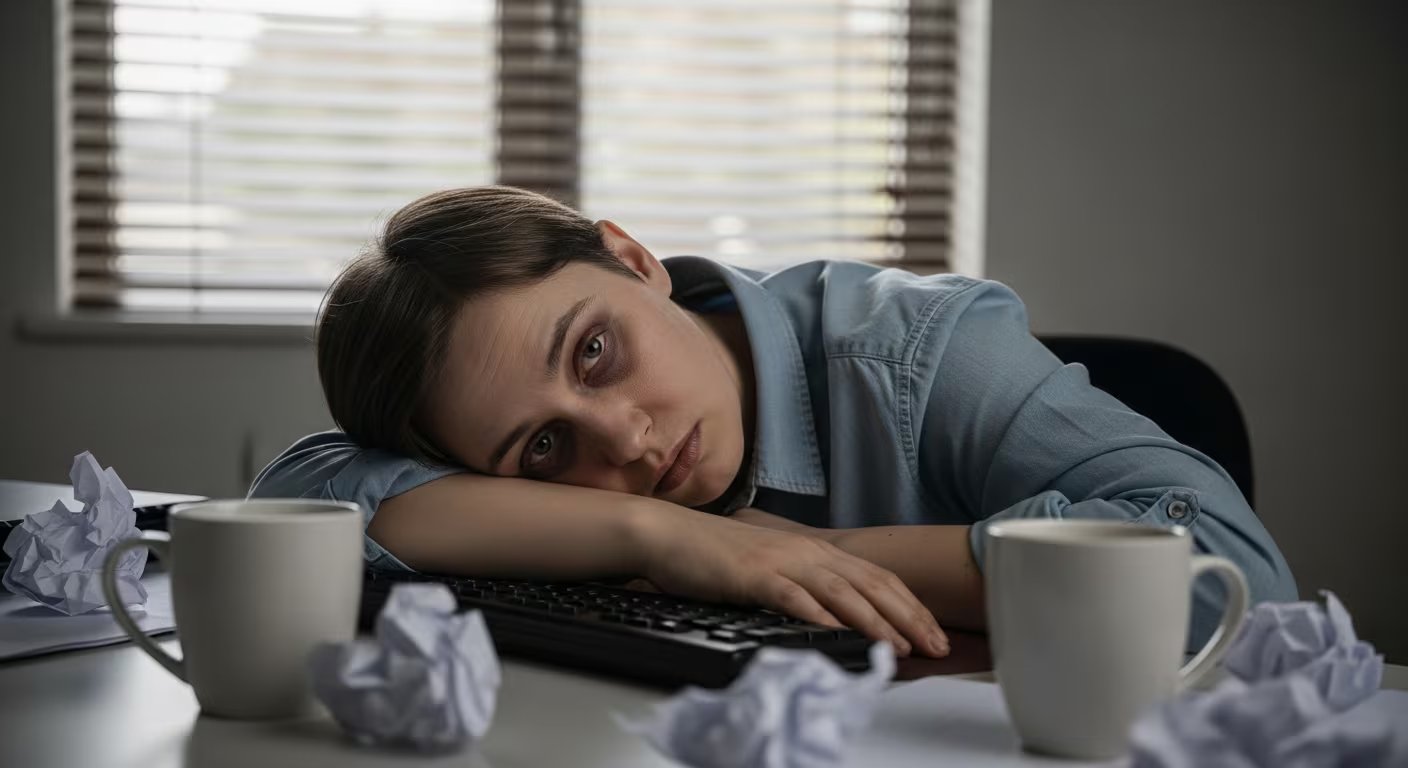 El estrés sostenido aumenta el riesgo de hipertensión, arritmias e infartos, acelerando la inflamación en las arterias coronarias (Imagen Ilustrativa Infobae)