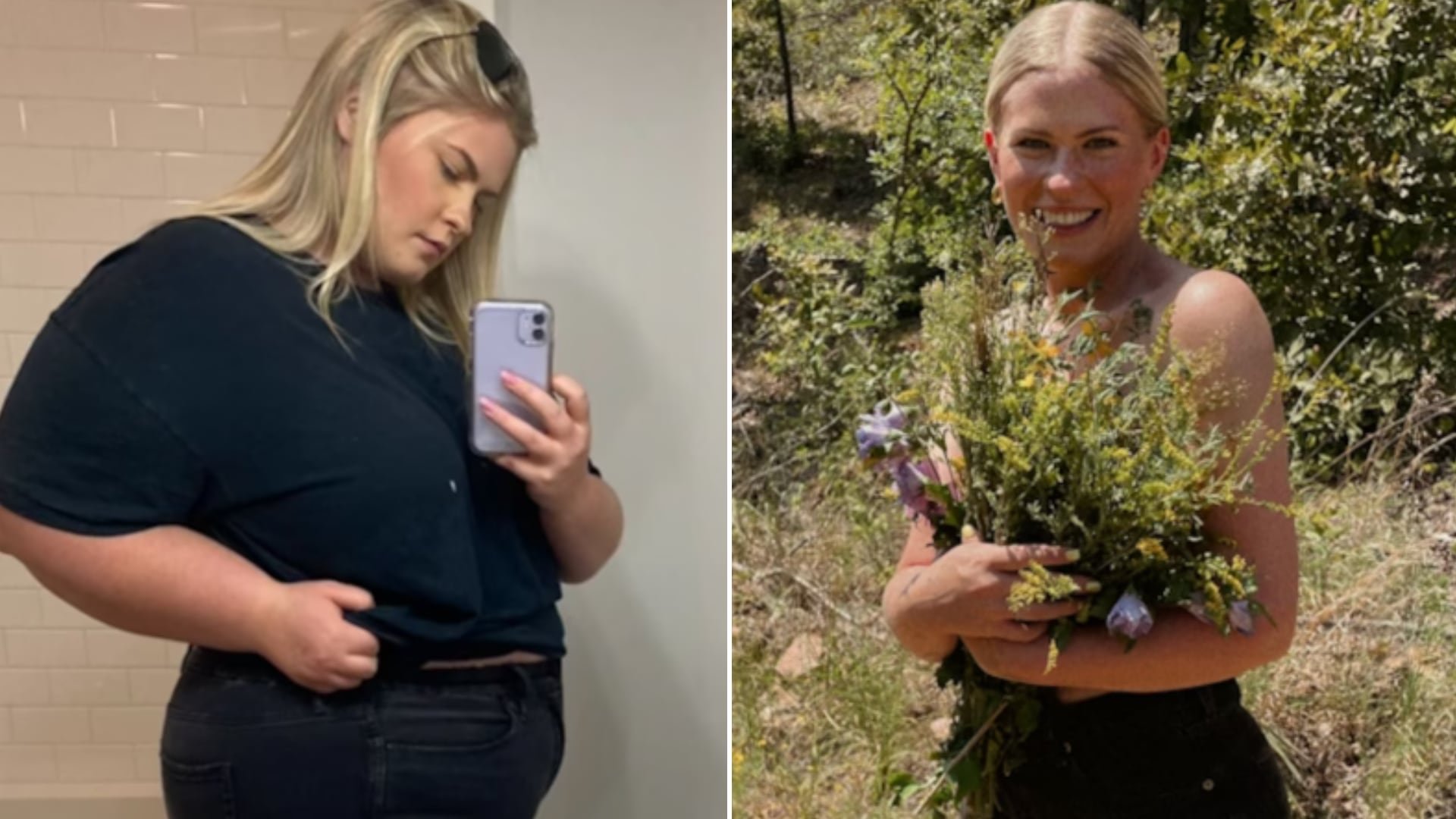 El testimonio de Samantha Milton destaca el valor del apoyo familiar, el trabajo en redes sociales y la adaptación de rutinas diarias para perder peso (Instagram @smaller_sam.pcos)