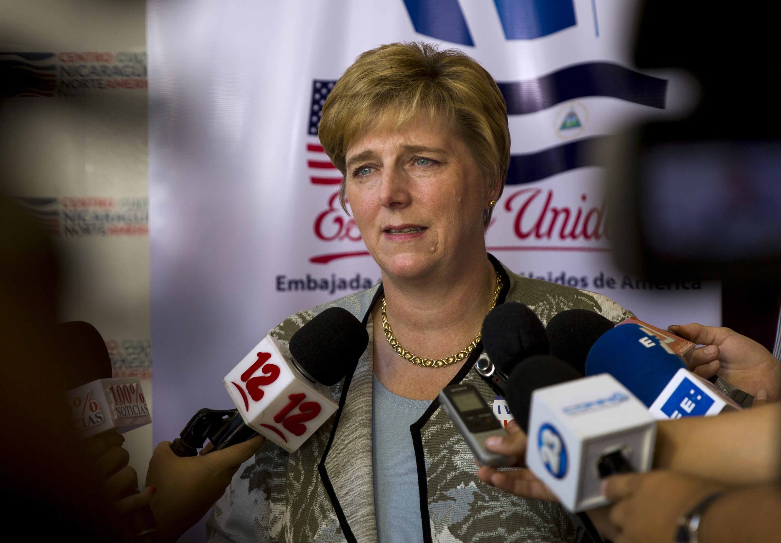 Fotografía de archivo en la que se registró a Laura Dogu (EFE/Jorge Torres)