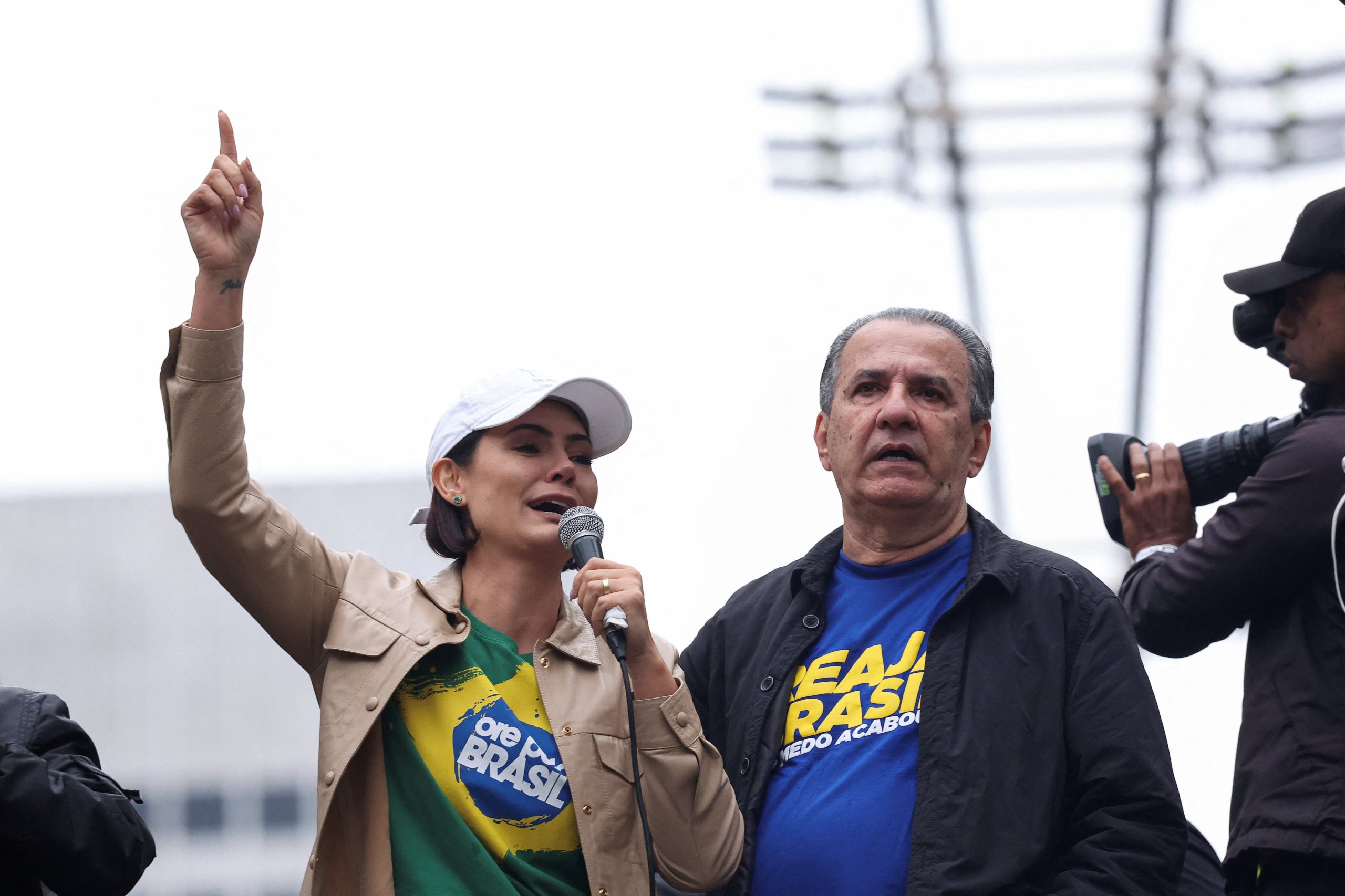 La ex primera dama afirmó que la responsabilidad por la integridad física de Bolsonaro recae en el Estado brasileño (Reuters)