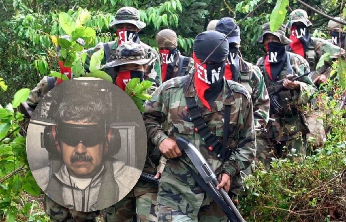 El Ejército de Liberación Nacional tiene presencia de varias unidades en territorio venezolano - crédito Montaje Infobae (Reuters/@realdonaldtrump)