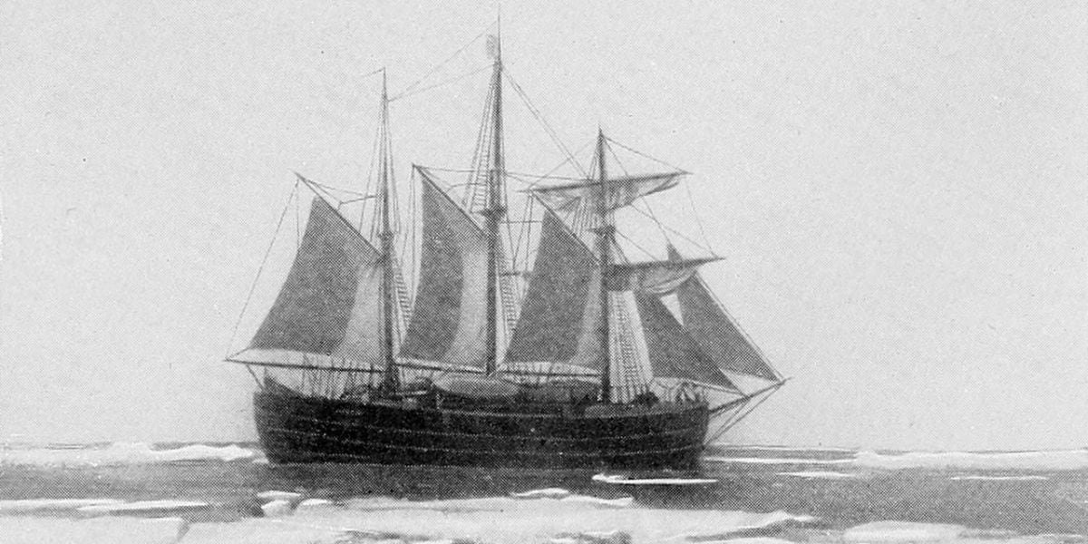 Imagen de Fram, el legendario barco utilizado por Amundsen (Wikipedia)