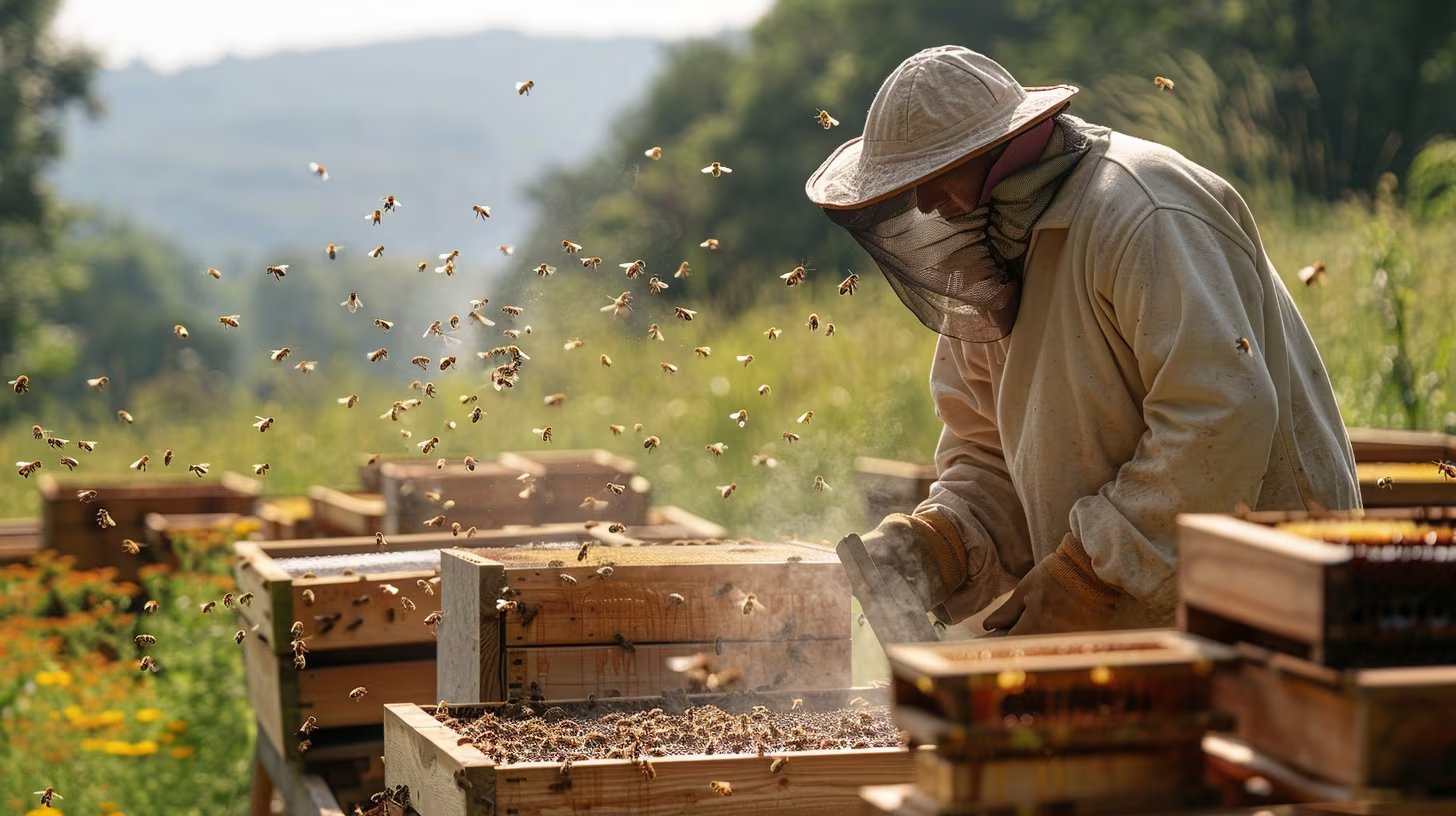 El colapso de las colonias de abejas podría tener repercusiones significativas en la producción de alimentos en EEUU. (Imagen Ilustrativa Infobae)
