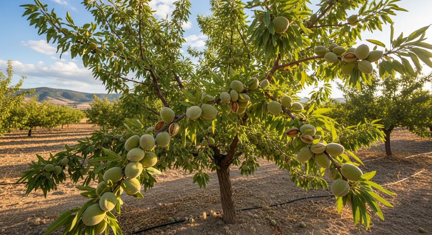 Los polinizadores son clave para las almendras y expertos han advertido por el impacto del cambio climático en esta dinámica (Imagen Ilustrativa Infobae)
