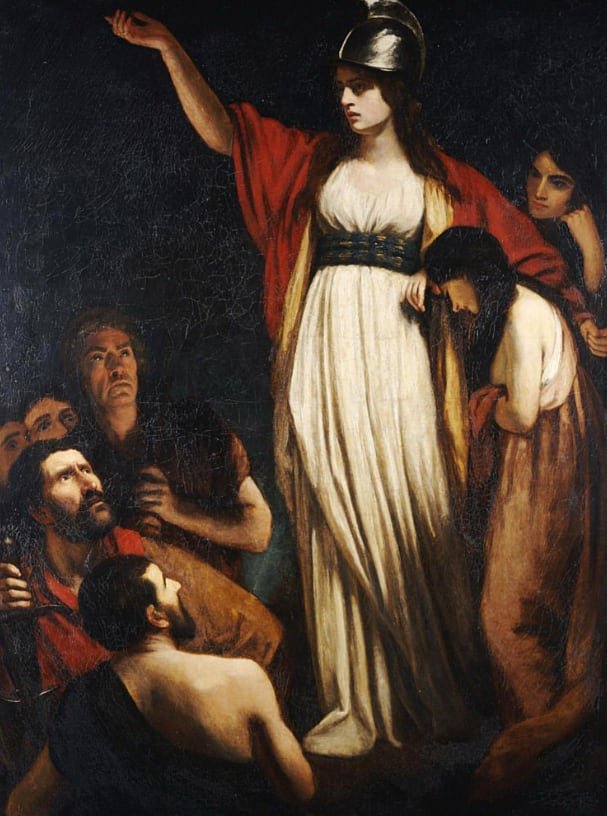 Figura de liderazgo y resistencia, Boudicca encarna el espíritu indomable de los Iceni frente al dominio romano (Dominio público/Wikipedia)