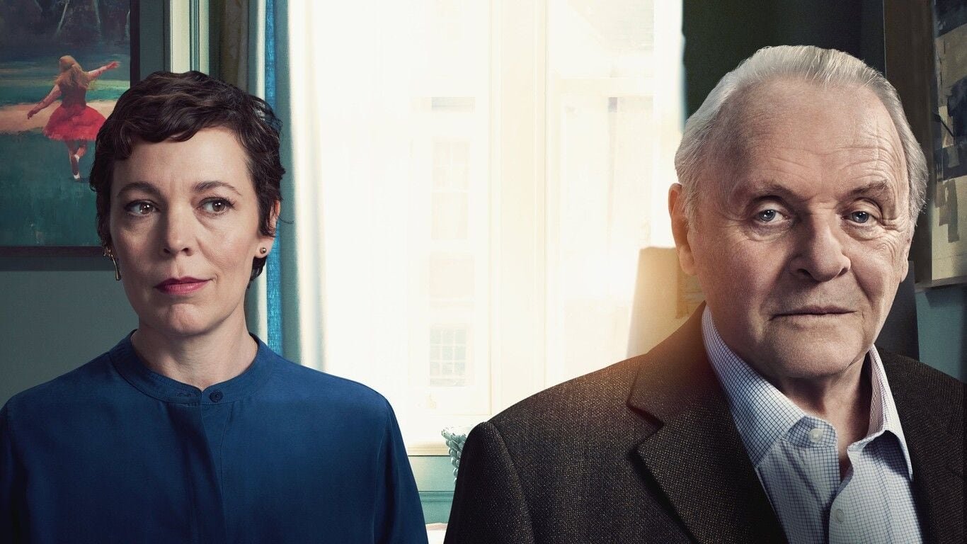 El padre. Anthony Hopkins. Olivia Colman (Netflix)