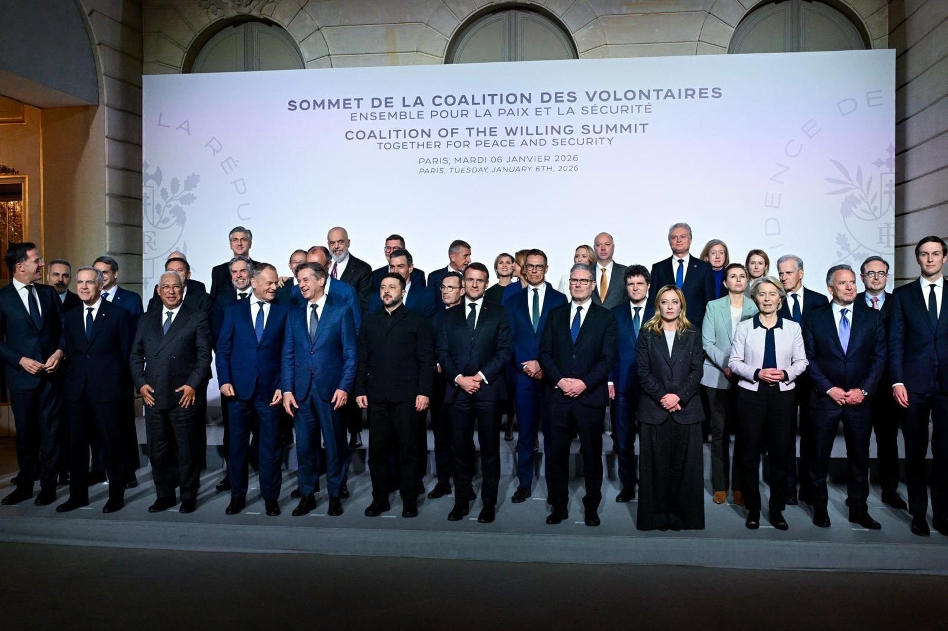 Reunión de la Coalición de Voluntarios en París (CONSEJO EUROPEO/X/Europa Press)