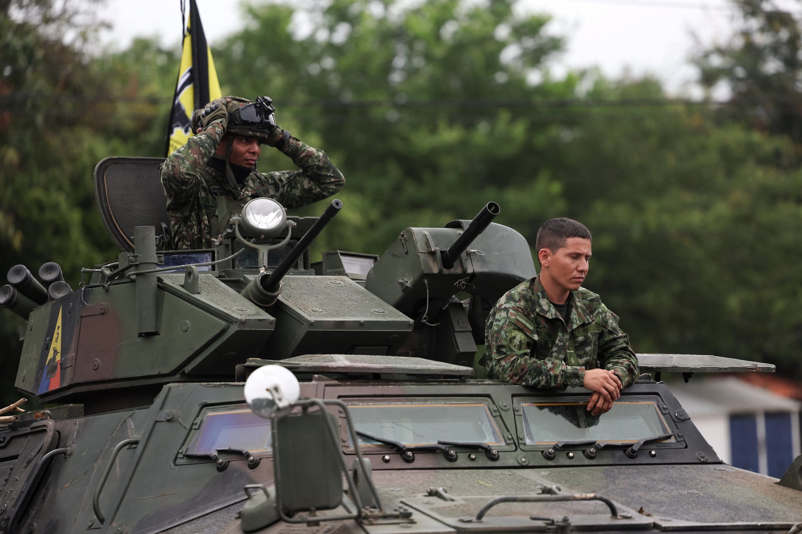 Fuerzas Militares colombianas han reforzado la frontera tras la captura de Nicolás Maduro - crédito Reuters