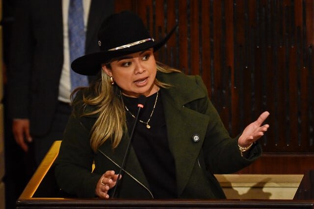 La congresista de oposición al Gobierno de Gustavo Petro mostró su postura favorable a que en Colombia se repliquen las acciones militares realizadas en Venezuela - crédito Colprensa