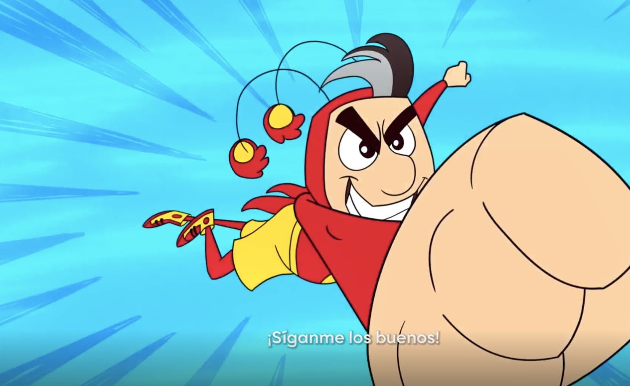 Las aventuras en Ciudad Caótica incorporan villanos emblemáticos y referencias clásicas como El Rascabuche y El Tripaseca del universo de Ramón Valdés (HBO Max)