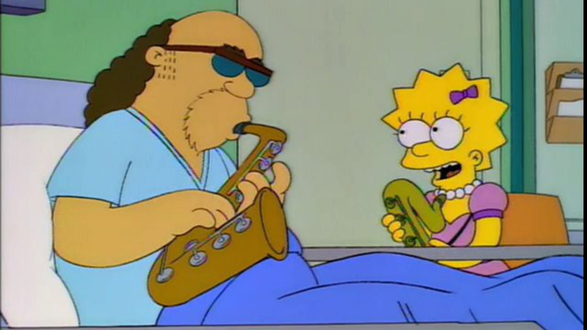 Encías Sangrantes Murphy, el músico que inspiró a Lisa Simpson con su saxofón y sensibilidad única en la serie animada (Disney)