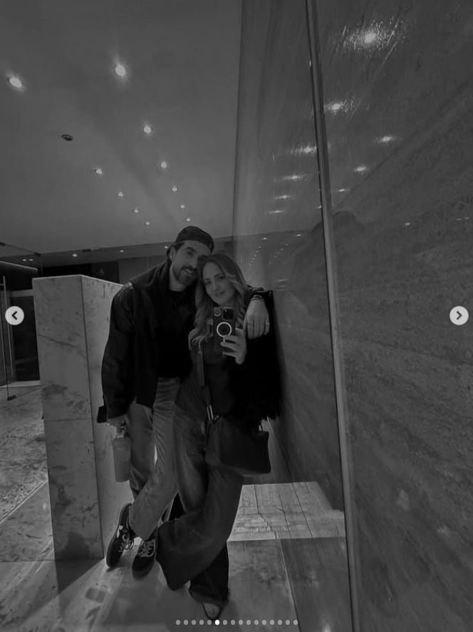 Las imágenes compartidas por el entrenador dejaron claro que la relación vive un gran momento, desatando una ola de comentarios positivos (IG)