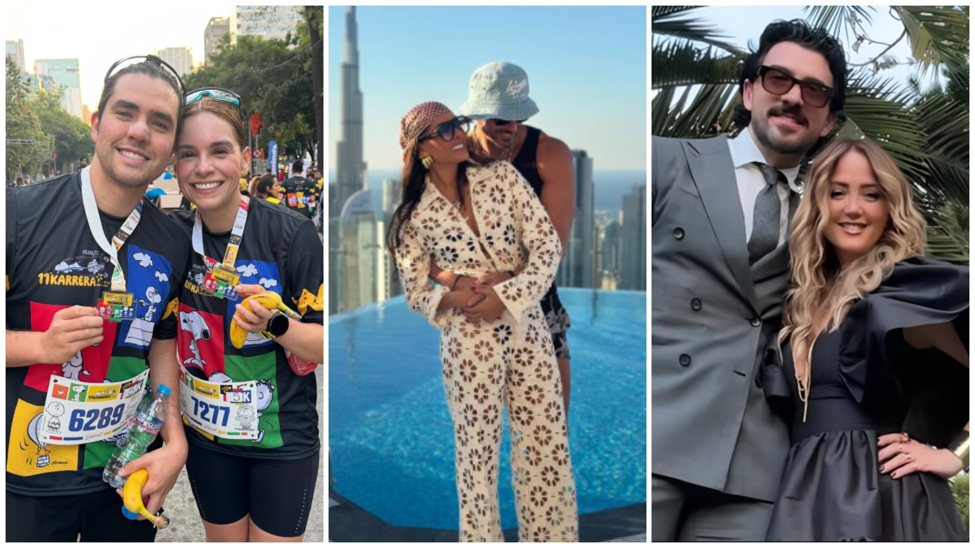 Conductoras del programa Hoy con sus nuevos novios. Las tres anunciaron sus respectivos divorcios entre febrero y marzo de 2023. (IG: @taniarin // @galileamontijo // @andrealegarreta)