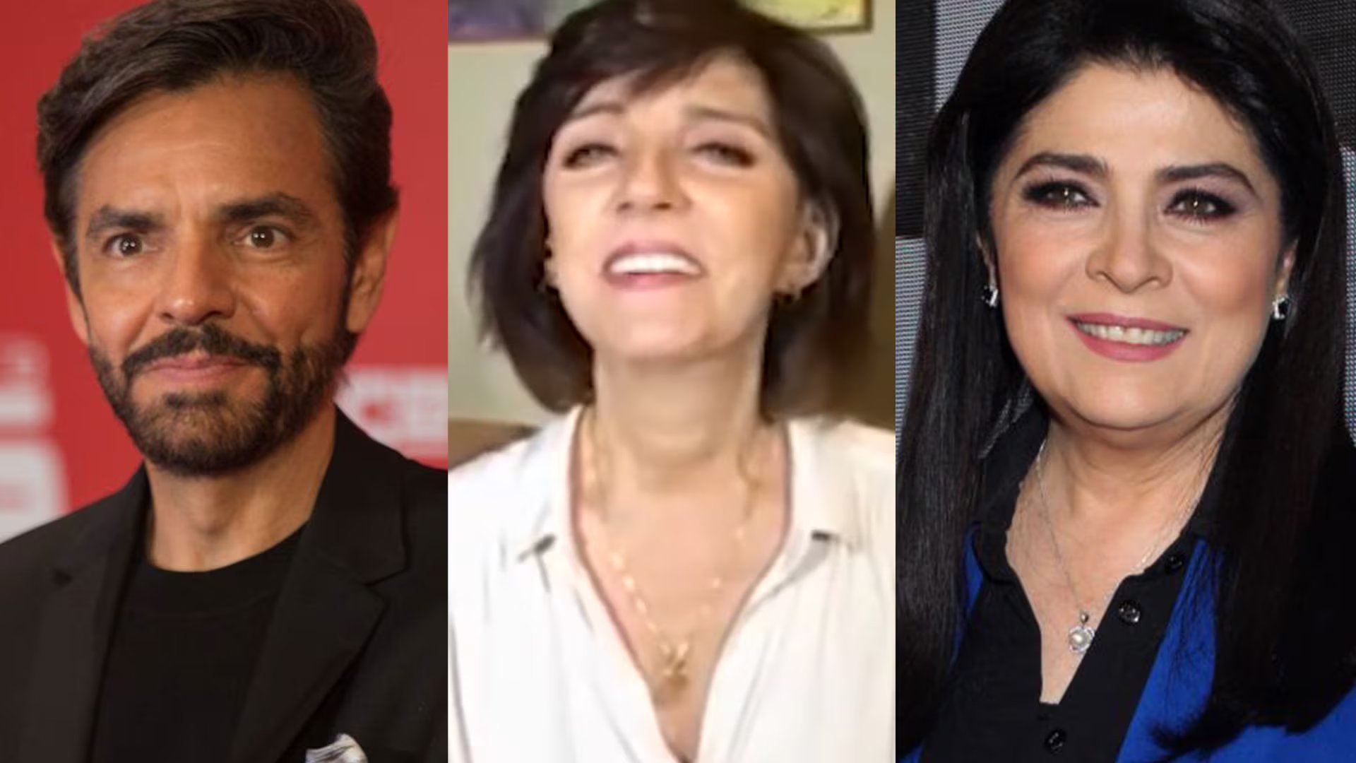 Silvana Prince habría disuelto su relación con Eugenio tras presunta infidelidad del actor con Victoria Ruffo (Foto: Cuartoscuro - Vadhir Derbez/Youtube captura de pantalla - Cuartoscuro)