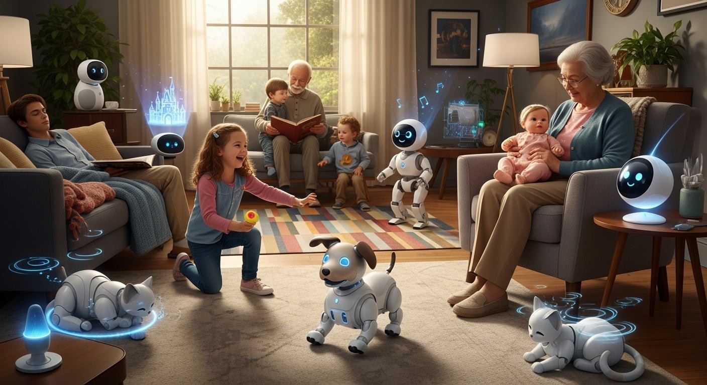 La CES 2026 proyecta la llegada de robots domésticos asequibles, con asistentes automatizados como principal atractivo tecnológico del evento en Las Vegas (Imagen Ilustrativa Infobae)