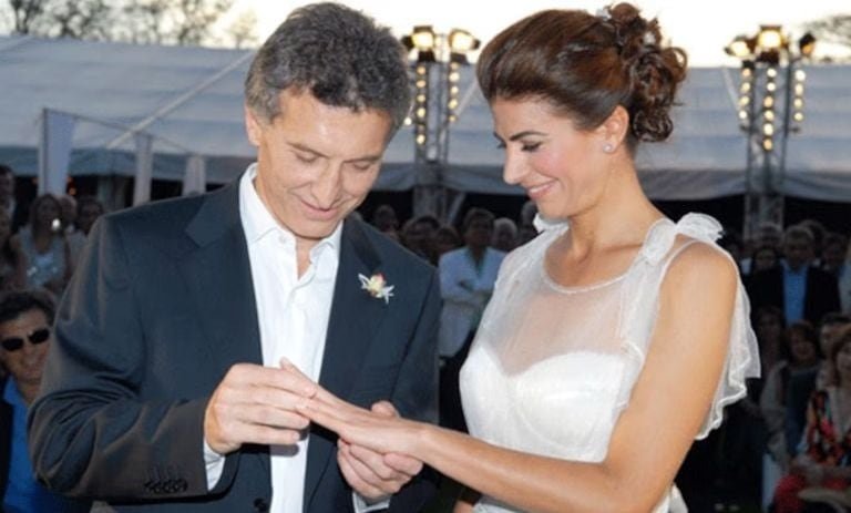 Macri y Awada se casaron en 2010 y lo celebraron con una fiesta en Tandil