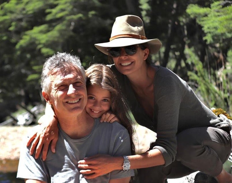 Macri, Antonia y Juliana