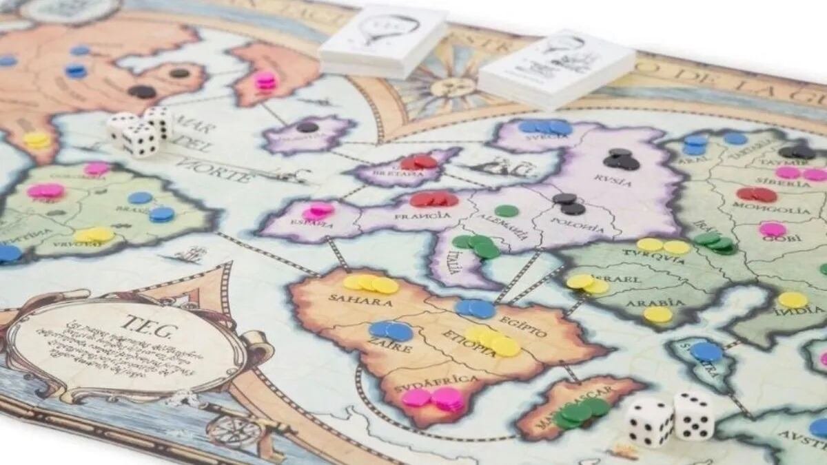 TEG convirtió mapas y ejércitos en un juego de estrategia que simplificaba la geopolítica mundial.