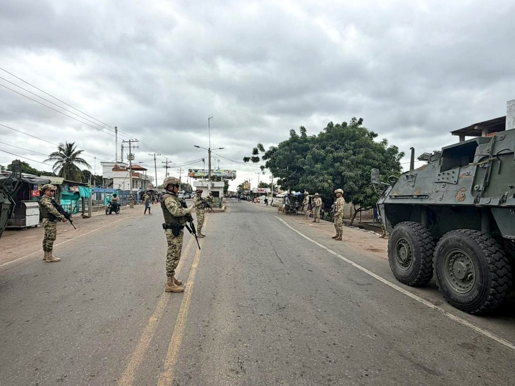 Ejército Nacional hace presencia permanente en la zona para garantizar la seguridad y soberanía del país - crédito @Ejercito_Div1/X