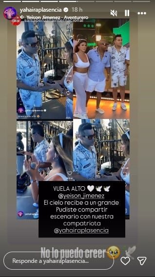 Murió Yeison Jiménez: Yahaira Plasencia, Josimar y Daniela Darcourt se despiden del colombiano