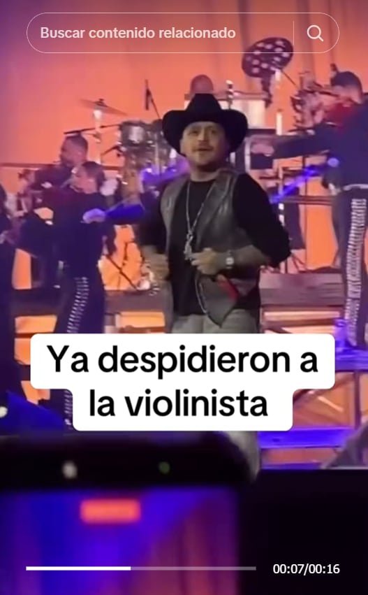 Nodal y su entorno perciben que la joven intenta ganar fama y atención usando su cercanía laboral con el cantante.
(Captura de pantalla, TikTok)