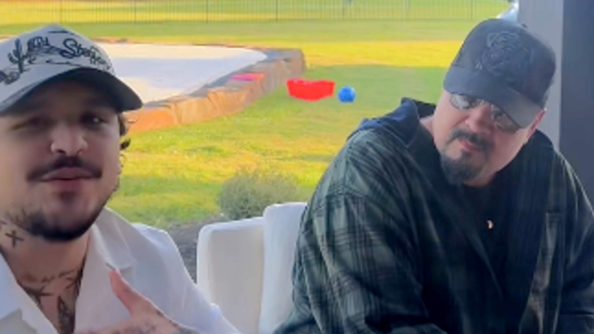 Christian Nodal comparte video con Pepe Aguilar en medio de la controversia por la canción de Cazzu. (TikTok)