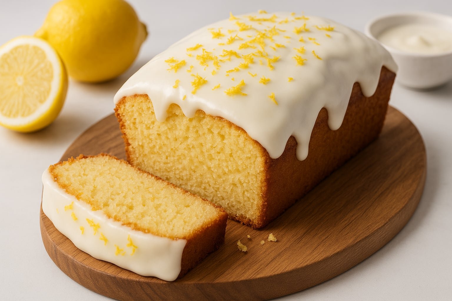 El panqué de limón en freidora de aire ofrece una opción práctica y rápida para disfrutar de un postre casero con sabor cítrico. (imagen ilustrativa Infobae)