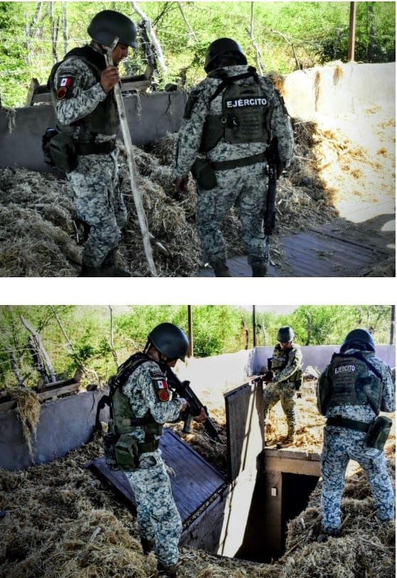 Laboratorio hallado en Sinaloa
(Sedena)