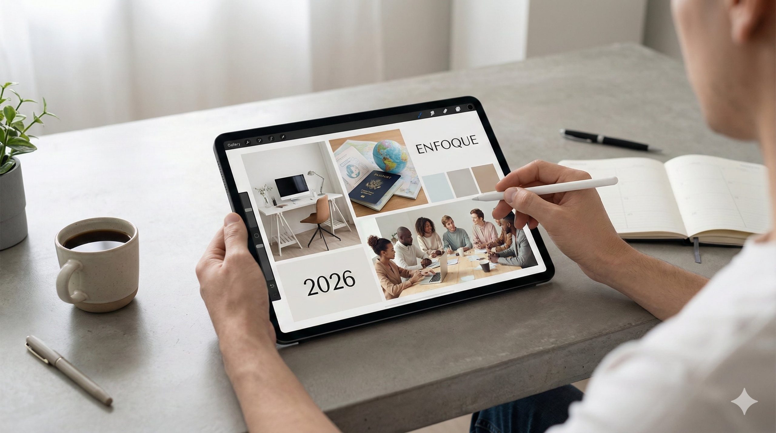 El tablero puede ser físico o digital, según el hábito y rutina de cada persona. - Crédito: Infobae / Gemini / Imagen ilustrativa