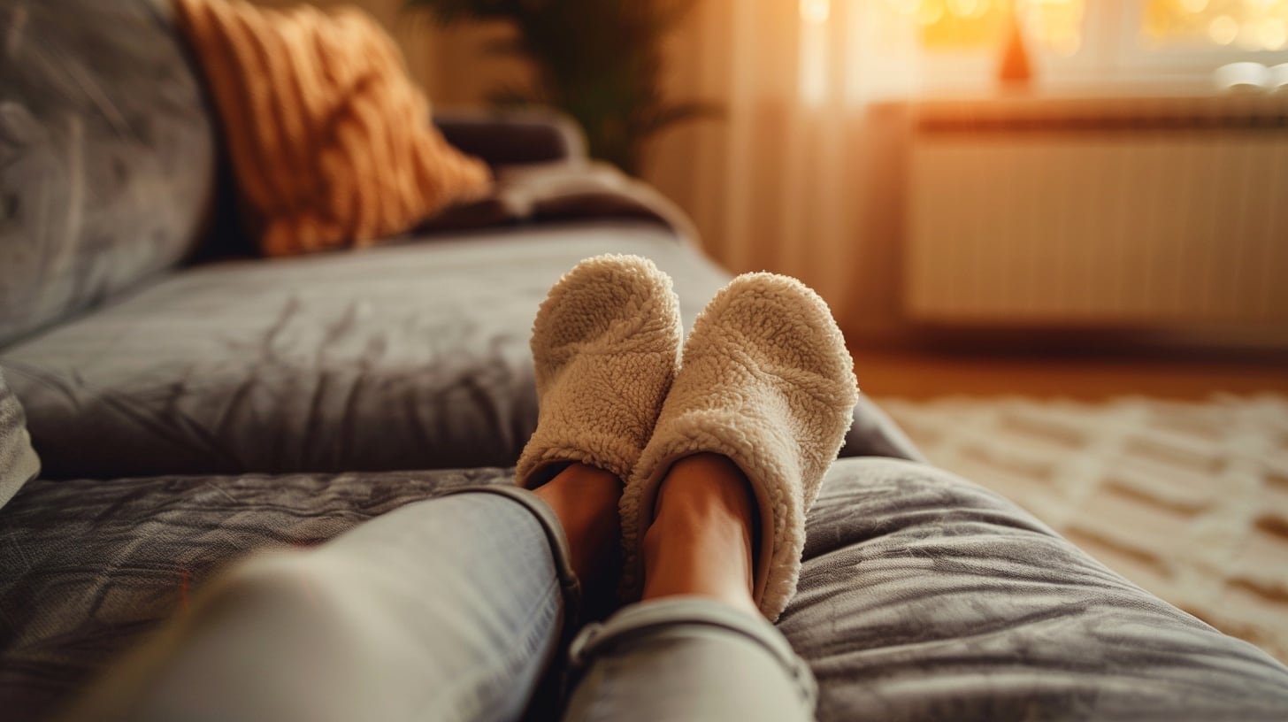 Las pantuflas son alternativas sencillas y prácticas para prevenir las bacterias (Imagen Ilustrativa Infobae)