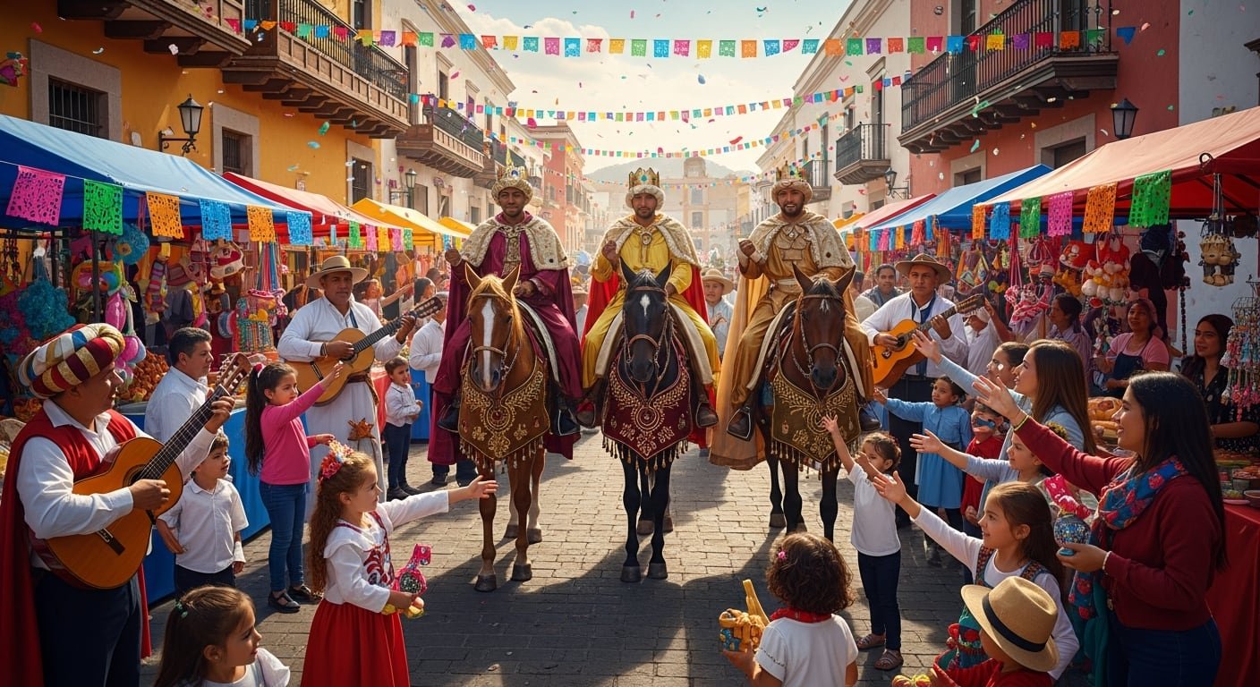 Miles de personas participan cada año en desfiles y actividades organizadas para celebrar el Día de los Reyes Magos. (Imagen Ilustrativa Infobae)