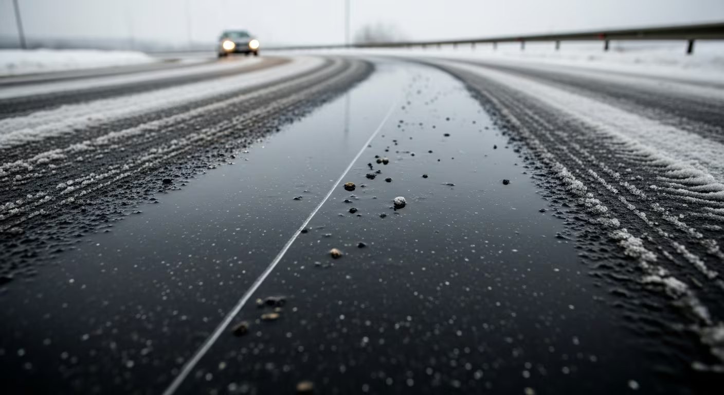 El cambio climático puede incrementar la frecuencia del hielo negro en ciertas regiones debido al mayor ciclo de derretimiento y recongelación del agua (Imagen Ilustrativa Infobae)