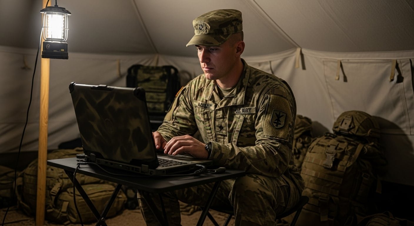 Los oficiales 49B asesorarán en el despliegue de inteligencia artificial y drones en operaciones de combate. (Imagen ilustrativa Infobae)